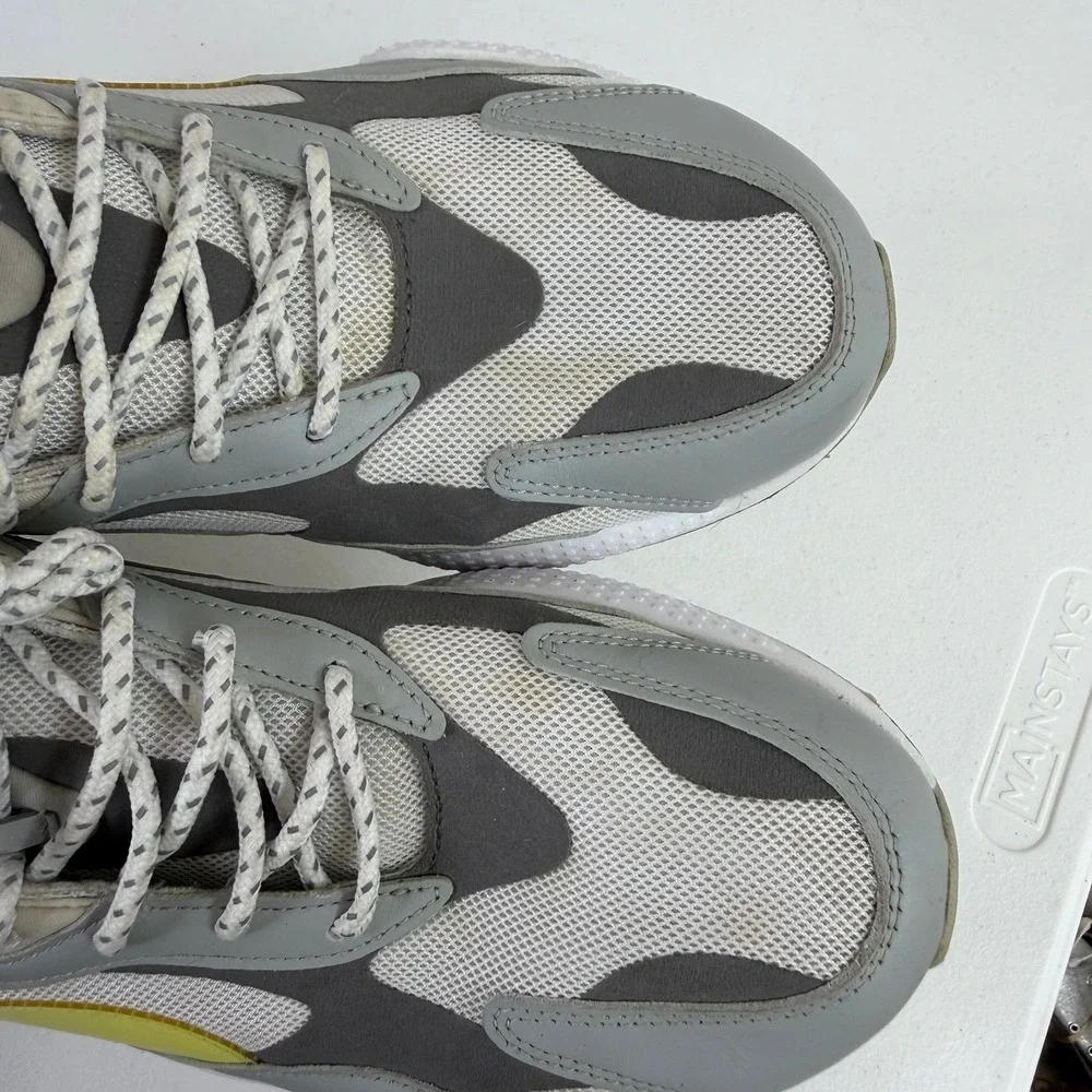 Mercedes-AMG Petronas Motorsport x Puma RS-X3 sunny lime grey sneakers shoes 12